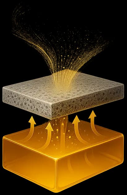 Quartz Atomizer Technology Diagram